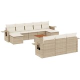  11-dijelni set vrtnih sofa od poliratana s jastucima bež | shoptok.hr