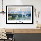 WALLXPERT 4262SYHMONET-016 Višenamenska Dekorativna Slika u Ram | Eponuda.com