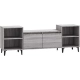  TV ormarić boja hrasta sonome 160x35x55 cm konstruirano drvo Siva | shoptok.hr
