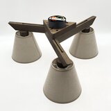  Brilagi - LED plafonski luster ANTHONY 3xE14/40W/230V hrast orah/bež | Eponuda.com