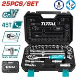 Total 25-dijelni set alata 1/2" nasadnih ključeva/ INDUSTRIAL (THT121251) | shoptok.hr