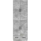  Set ormara 2 kom. Konstruirano drvo Siva 66 x 34,5 x 92 cm | Shoptok.si
