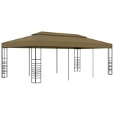 vidaXL vrtna sjenica 6 x 3 x 2,7 smeđe-siva 180 g/m² Cijene