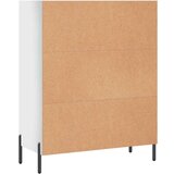 Ormarić s policama sjajni bijeli 69 5 x 32 5 x 90 cm drveni | shoptok.hr