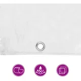 Prozirna cerada s ušicama 5x12 m PVC