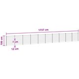 PANEL ograde 10 pcs WPC i aluminij Crna | Shoptok.si