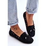 Boto Women's Suede Loafers Black Si Passione | Shoptok.si