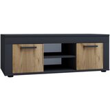 MID.YOU Nizka Omarica Usilo L, Antracit, Barva Hrasta | Shoptok.si