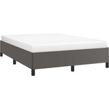  Posteljni okvir siv 140x200 cm umetno usnje, (20726209) | Shoptok.si