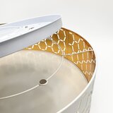  plafonjera ulle 2xE27/15W/230V, prečnik 45 cm, bela | Eponuda.com