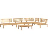  5-dijelni set vrtnih sofa od paleta od masivnog drva bagrema | shoptok.hr