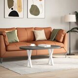  Noge za klub stolić u obliku slova X, 2 kom, bijele, 28 x (42-43) cm, čelik | shoptok.hr
