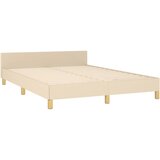  Okvir za krevet bez madraca tamnosivi 140 x 200 cm od tkanine | shoptok.hr