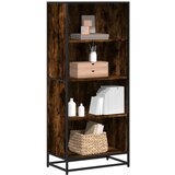 vidaXL Polica za knjige dimljeni hrast 60x35x139 cm konstruirano drvo Cijene
