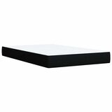 Krevet box spring s madracem crni 120 x 190 cm od tkanine | shoptok.hr
