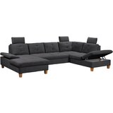 MID.YOU SEDEŽNA GARNITURA, rebrasti žamet antracit | Shoptok.si