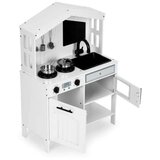 ECO TOYS drvena kuhinja za decu Bela | ePonuda.com