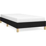 Maison Chic Posteljni okvir - Enojna postelja - Postelja za odrasle brez vzmetnice Črna 90x200cm Tkanina-J11840, (21768295) | Shoptok.si