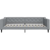  Dnevni krevet s madracem svjetlosivi 100 x 200 cm od tkanine | shoptok.hr