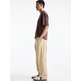 Pull&Bear Chino hlače svijetlosmeđa / crna | shoptok.hr