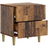  Noćni ormar s ladicama 2 pcs Staro drvo 43 x 34,5 x 48 cm | Eponuda.com