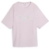 Puma Tehnička sportska majica svijetloplava / narančasta / pastelno roza / bijela