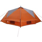  Teepee šator s krovom Siva i narančasta 490 x 410 x 210 cm | shoptok.hr