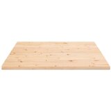 vidaXL Ploča za stol 70 x 70 x 2 5 cm od masivne borovine četvrtasta | shoptok.hr
