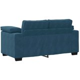  Dvosjed Plavi 160x77x82 cm Baršun | Shoptok.si