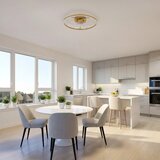 Brilagi LED prigušiva plafonski ventilator LED/66W/230V 55 cm bela/zlatna + daljinski upravljač | Eponuda.com