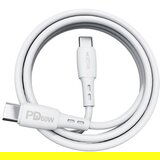 Moxom Usb data kabal mx-cb134 pd 60w type-c na type-c 1m beli ( U2027 ) | ePonuda.com