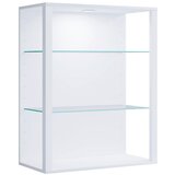 MID.YOU Viseča Vitrina Glasol L, Bela | Shoptok.si