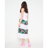 Resti Women's white floral midi dress - Clothing | Shoptok.si