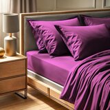  tonne viole - 42 purple ranforce single fitted sheet (de) | ePonuda.com