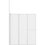  Zavjesa za kadu Matirano 120 x 70 x 137 cm Aluminij | shoptok.hr