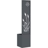  Privatnost u vrtu Antracit 32 x 150 cm Hladno valjana čelična | shoptok.hr