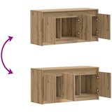 TV ormar 100 x 34 x 50 cm Hrast artisan Konstruirano drvo | shoptok.hr