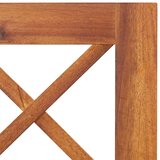  Povišena gredica s rešetkom 85x38x150 cm masivno bagremovo drvo | Eponuda.com