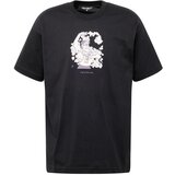 Carhartt WIP Majica 'Deo' majnica / črna / bela | Shoptok.si