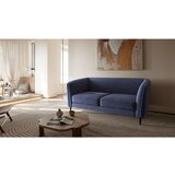 Ghado Temno modra sedežna garnitura 160 cm Galbe – | Shoptok.si