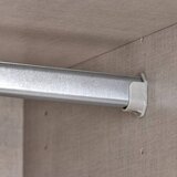 Rauch Möbel omara s klasičnimi vrati, siva, bela | Shoptok.si