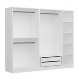 Hanah home Kale 190 Bijeli v2 Ormar, 225x190x52cm, Bijela | Eponuda.ba