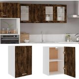 vidaXL Viseći ormarić boja hrasta 39 5 x 31 x 60 cm konstruirano drvo | shoptok.hr