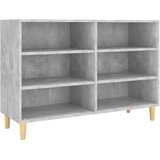  Komoda betonsko siva 103,5x35x70 cm iverna plošča, (20656355) | Shoptok.si