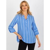 Sublevel Blouse-D73771M11062C-blue | Shoptok.si