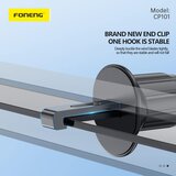 Foneng Auto držač CP101 s induktivnim punjenjem za ventilacijsku rešetku - crni | shoptok.hr