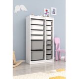 Hanah home višenamenska polica montana xs 2D4N8U white grey Cene
