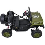 Lean Toys Otroško vojaško vozilo STAR 24V 4×200W zelena | Shoptok.si