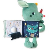 Lilliputiens Cuddle Book Joe edukativna knjiga kontrastnih boja 6 m+ 1 kom | shoptok.hr