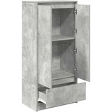 vidaXL Ormarić s ladicom beton sivi 55,5x34x119,5 cm konstruirano drvo | shoptok.hr